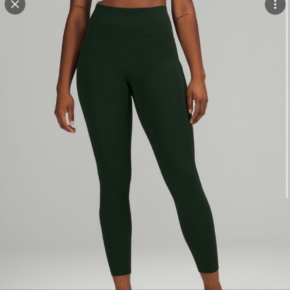 ✨ Lululemon Align 28" w/ Pockets, Rainforest Green